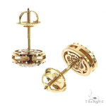 Oval Diamond Earrings 68644 - Image 3