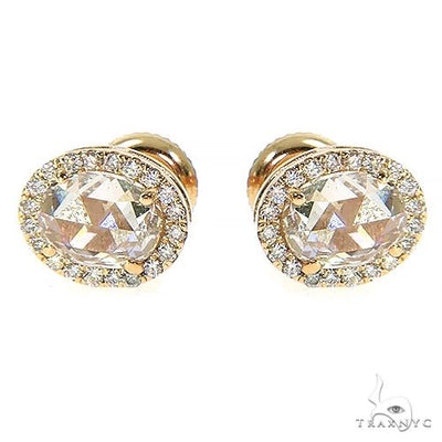 Oval Diamond Earrings 68644 - Image 1