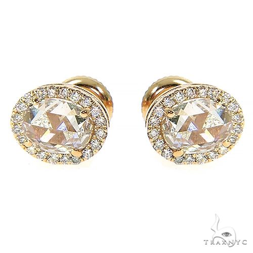 Oval Diamond Earrings 68644 - Image 1