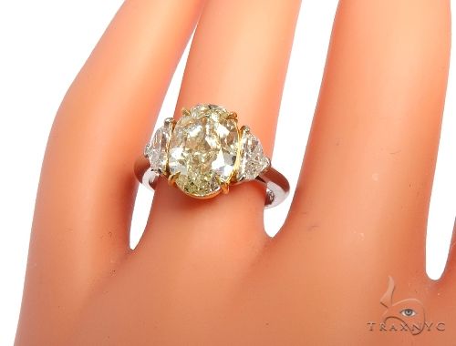 Oval Diamond Engagement Ring 64521 - Image 11