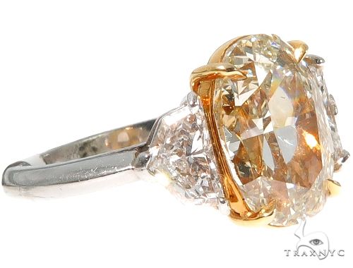 Oval Diamond Engagement Ring 64521 - Image 4