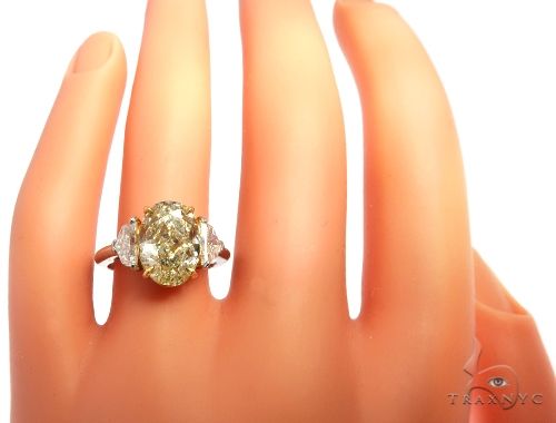 Oval Diamond Engagement Ring 64521 - Image 8