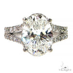 Oval Diamond Engagement Ring 68839 - Image 1