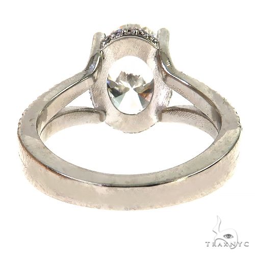 Oval Diamond Engagement Ring 68839 - Image 4