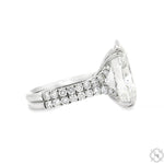 Oval Diamond Engagement Ring 70522 - Image 3