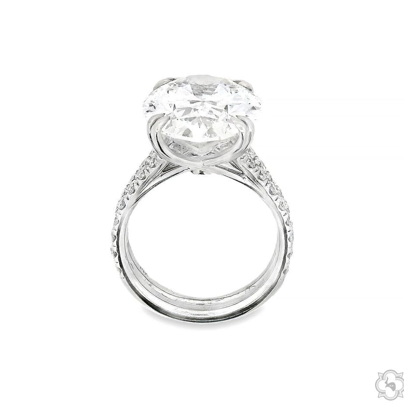 Oval Diamond Engagement Ring 70522 - Image 5