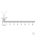 Oval Diamond Necklace 70754 - Image 7