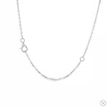 Oval Diamond Necklace 70754 - Image 9