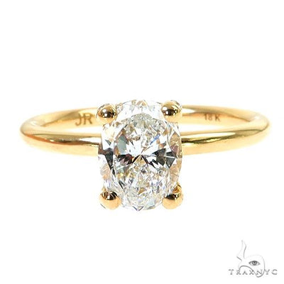 Oval Shape Diamond Engagement Ring 68837 - Image 1