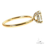 Oval Shape Diamond Engagement Ring 68837 - Image 3