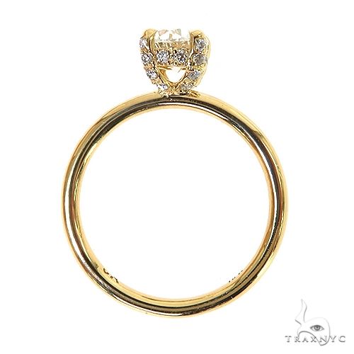 Oval Shape Diamond Engagement Ring 68837 - Image 5