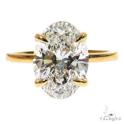 Oval Shape Diamond Engagement Ring 68838 - Image 1