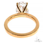 Oval Shape Diamond Engagement Ring (Lab) 68285 - Image 4