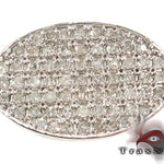 Oval Silver Diamond Ring 28061 - Image 2