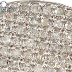 Oval Silver Diamond Ring 28061 - Image 3