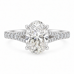 Oval Diamond Engagement Ring 2 Ct 71792