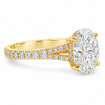 Oval Diamond Engagement Ring 2 Ct 71792
