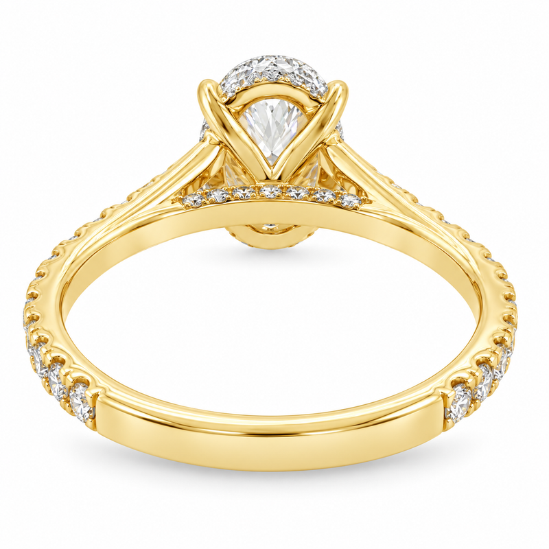 Oval Diamond Engagement Ring 2 Ct 71792