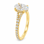 Oval Diamond Engagement Ring 2 Ct 71792
