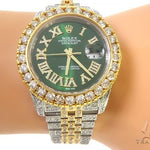 Oyster Perpetual DATEJUST Diamond Rolex Watch 65472 - Image 9