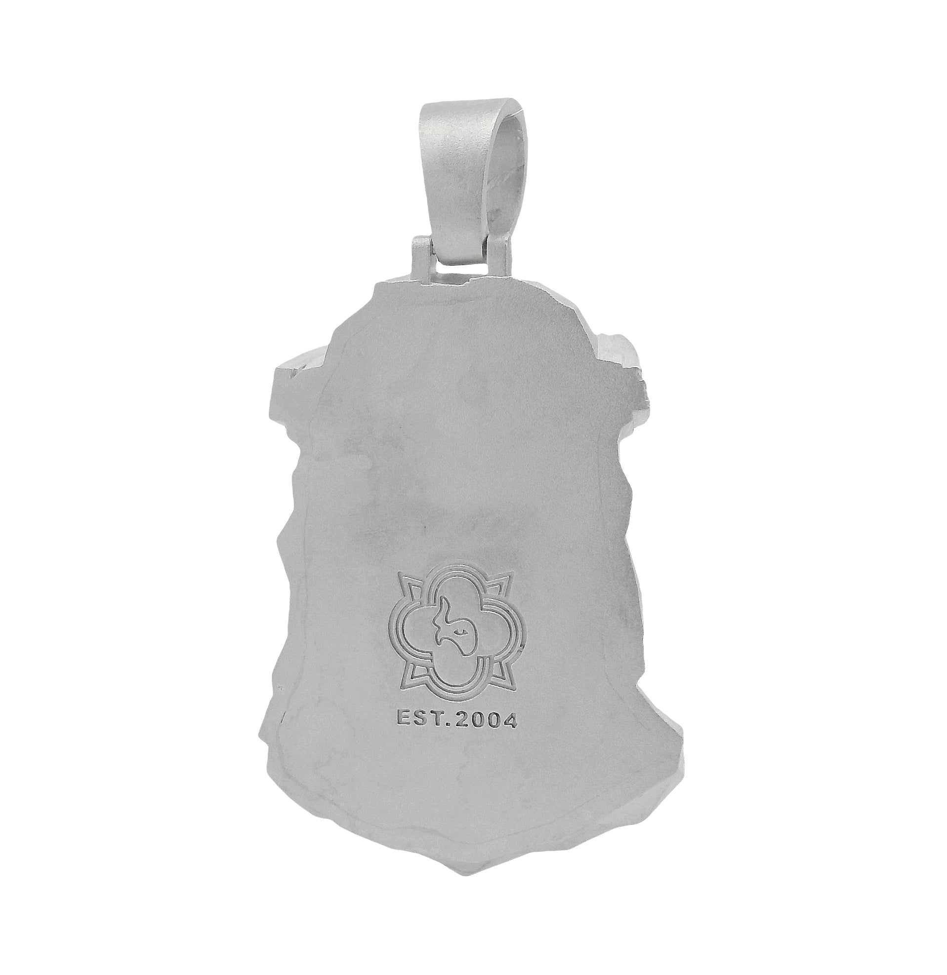 Silver Stealth Jesus Pendant 70942 | TraxNYC