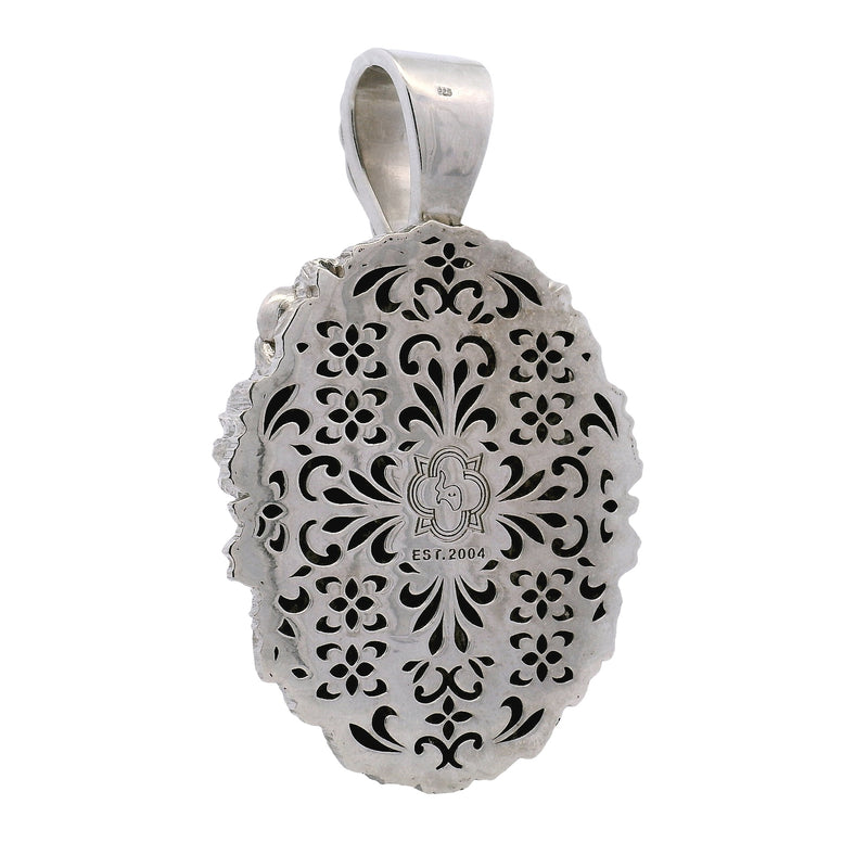 Limited Edition U.S. Government Silver Lion Pendant Set 70964