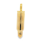 14K Gold Bullet Pendant 66354