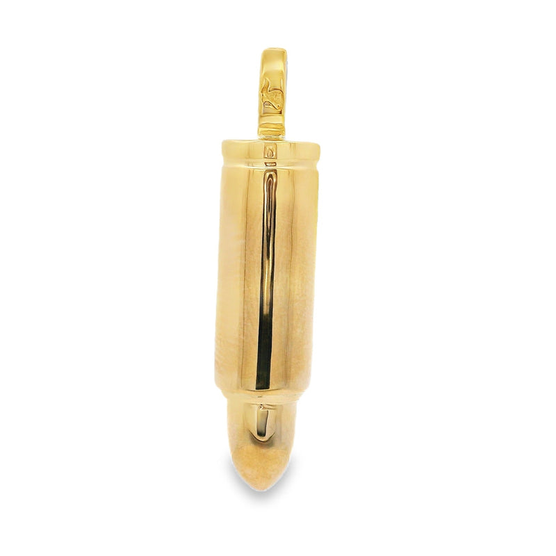 14K Gold Bullet Pendant 66354