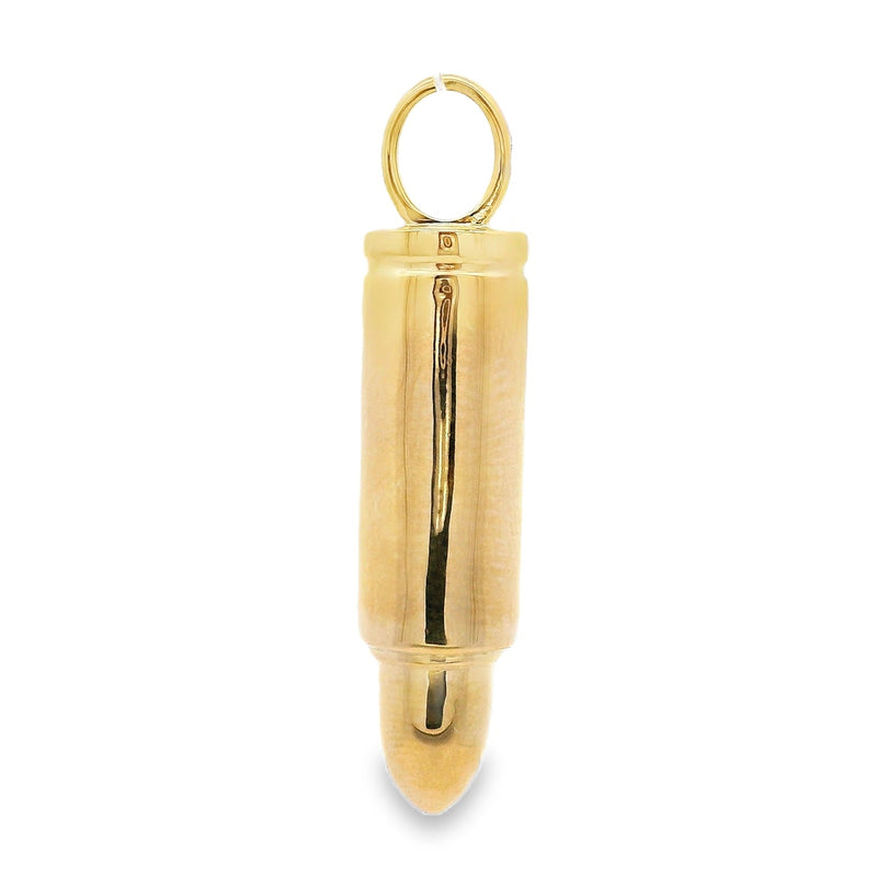 14K Gold Bullet Pendant 66354
