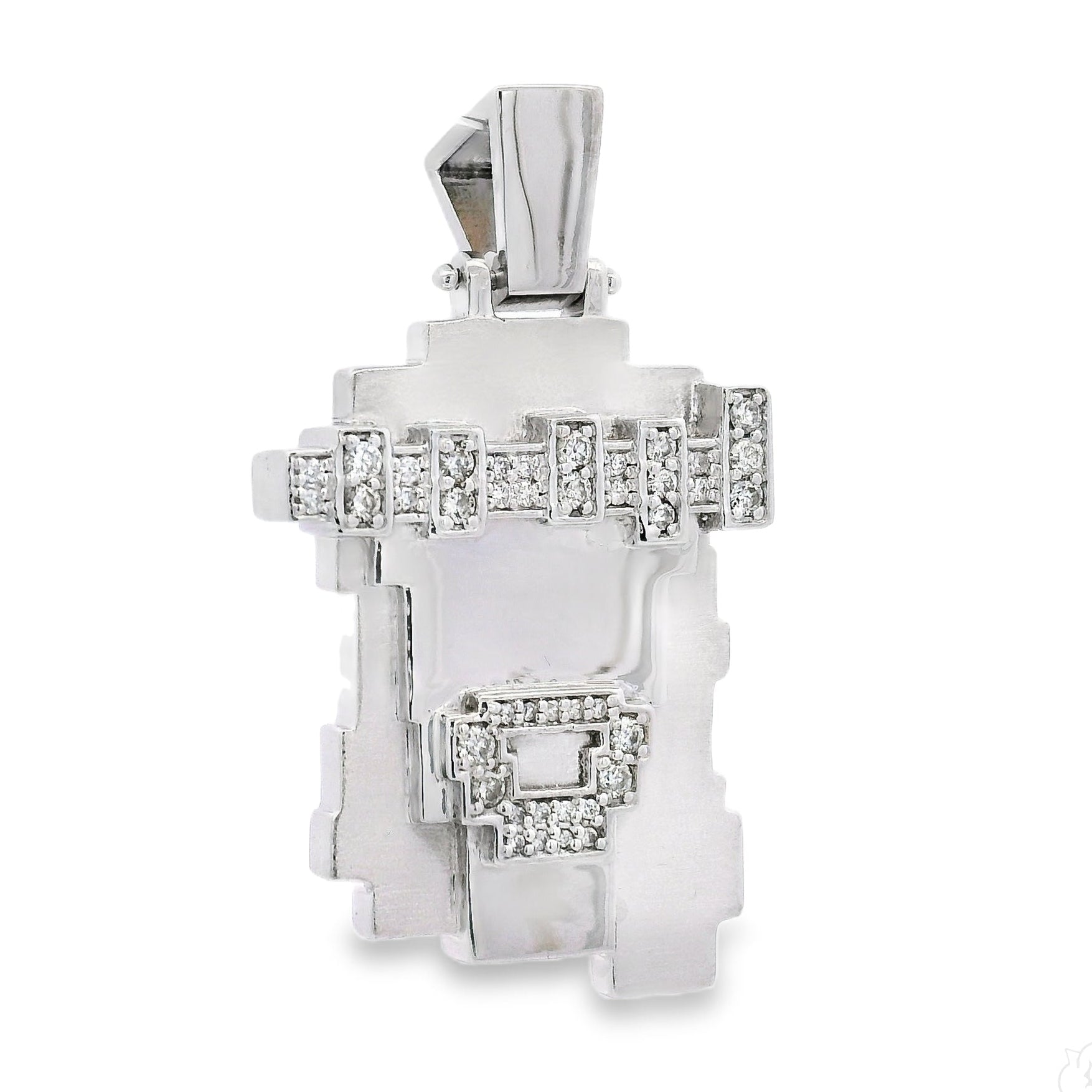 Prong Diamond Lego-Style Jesus Piece 57704 – TraxNYC
