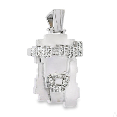 Prong Diamond Lego-Style Jesus Piece 57704