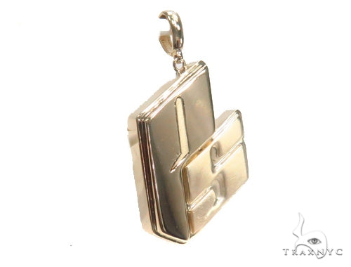 PS Yellow Gold Pendant 43559 - Image 2