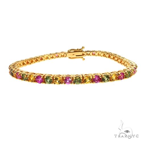 PYG 20 Pointer Sapphire Tennis Bracelet 67480 - Image 1