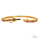 PYG 20 Pointer Sapphire Tennis Bracelet 67480 - Image 2