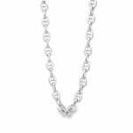 Palladium Silver Flat Mariner Chain 71452