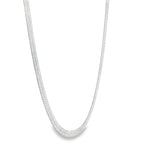 Palladium Silver Herringbone Chain 71454