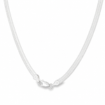 Palladium Silver Herringbone Chain 71454