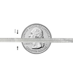 Palladium Silver Herringbone Chain 71454