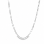 Palladium Silver Miami Cuban Chain 3.2mm 71449