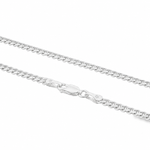 Palladium Silver Miami Cuban Chain 3.2mm 71449