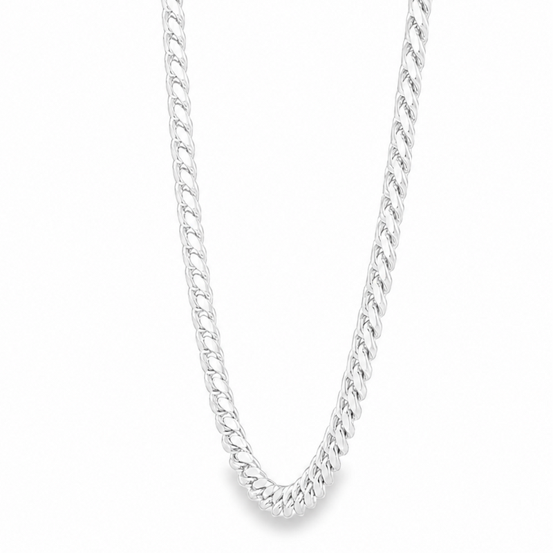Buy Palladium Silver Miami Cuban Chain 3.9mm 71450 – TraxNYC