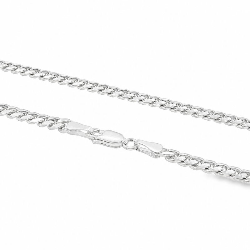 Buy Palladium Silver Miami Cuban Chain 3.9mm 71450 – TraxNYC