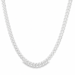 Palladium Silver Miami Cuban Chain 4.9mm 71451
