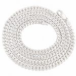 Palladium Silver Miami Cuban Chain 4.9mm 71451
