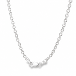 Palladium Silver Rolo Chain 3.6mm 71447