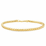 14K Palm Link Bracelet 3mm 71380