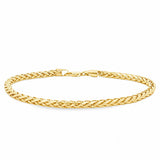 14K Palm Link Bracelet 3mm 71380