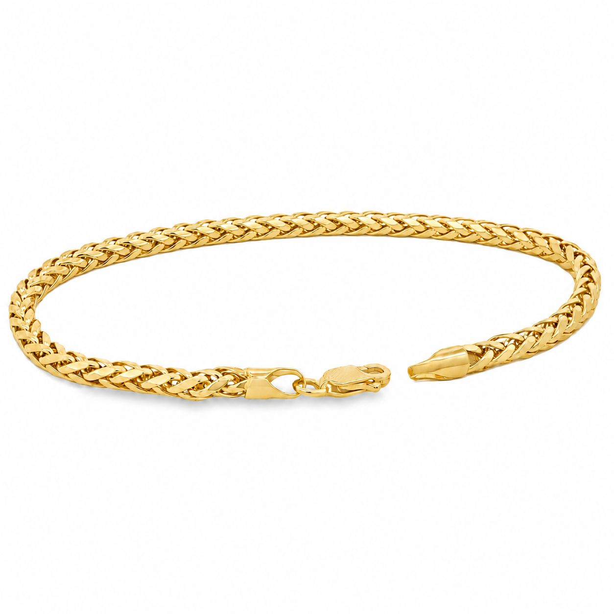 Buy 14K Palm Link Bracelet 3mm 71380 – TraxNYC