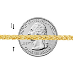 14K Palm Link Bracelet 3mm 71380