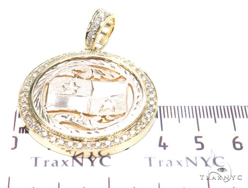 Panama Flag Diamond Pendant 42917 - Image 6